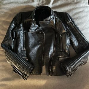 Zara Faux Leather Jacket